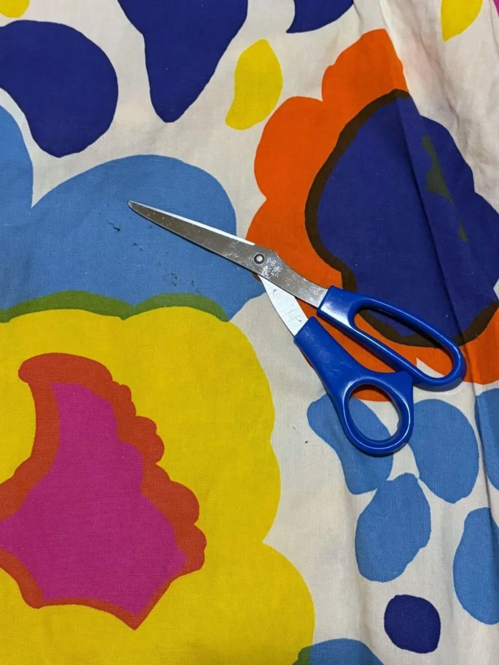 Handmade Marimekko Karuselli Unikko Print Pillow Shams Covers Mod Maximalist